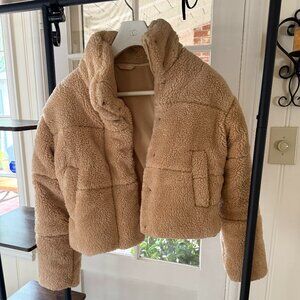 Alo Plush Teddy Bear Coat